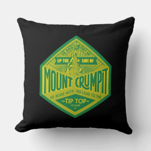 Coussin Grinch Mont Crumpit