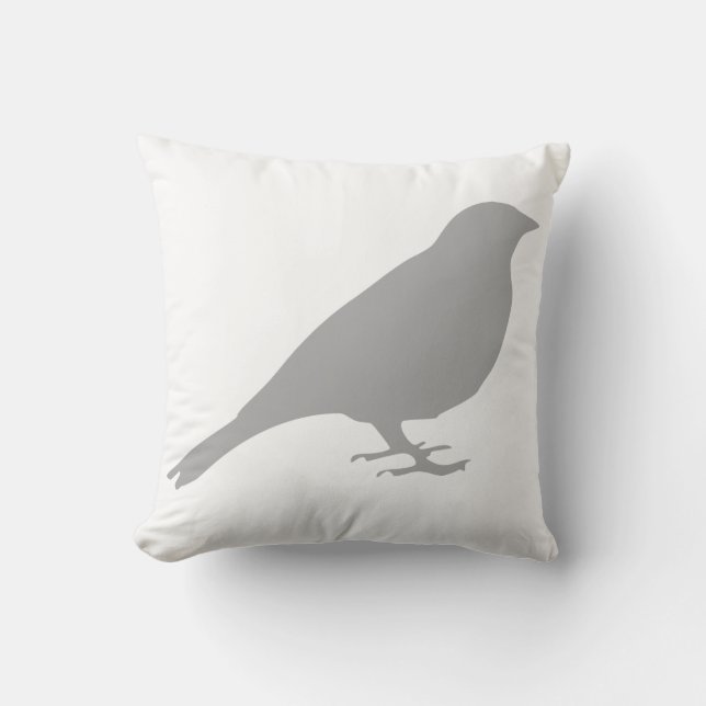 Coussin gris d'oiseau (Recto)