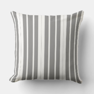 Coussin Gris et blanc