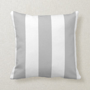 Coussin Gris Et Blancs