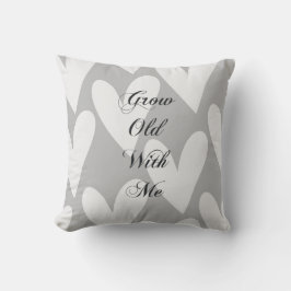 Coussin Gris Gris Vieille Avec Moi Amour