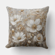 Gris neutre beige taupe floral aquarelle