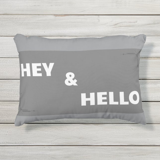 Coussin gris pour ma Boutique (Devant)