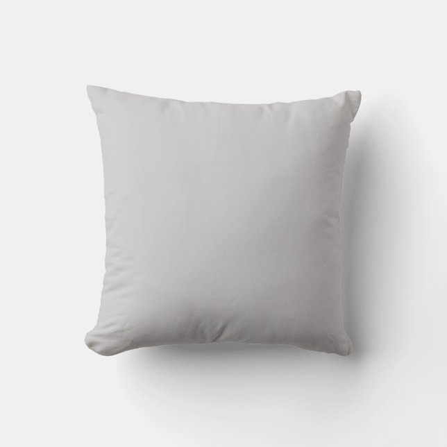 Coussin Gris solide (Recto)