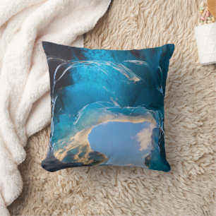 Coussin Grotte de cristal, champ de glace de Vatnajokull,