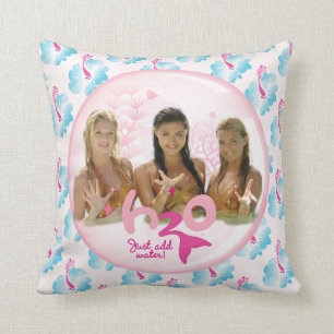 Coussin Groupe dans la bulle rose