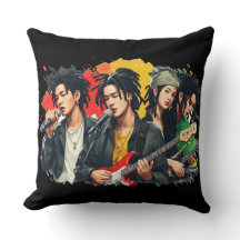 Groupe de reggae asiatique K-Pop dreadlocks Rasta