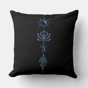 Coussin Groupe Turquoise Unalome