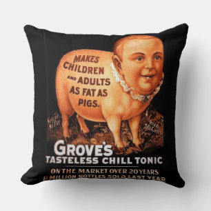 Coussin Groves Tonic fait des enfants et des adultes gras