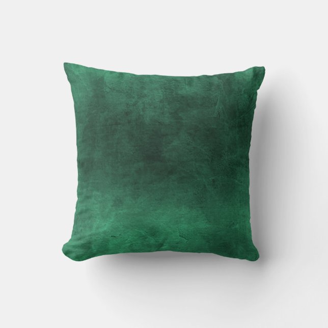 Coussin Grunge foncé - Vert (Recto)