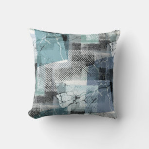Coussin Grunge print