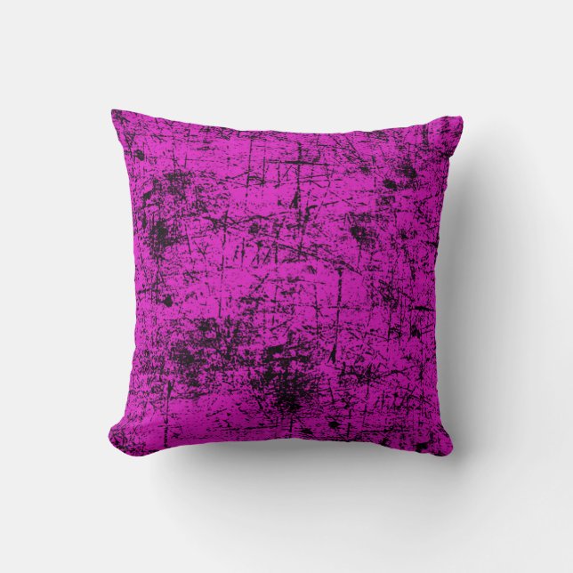 Coussin Grunge rose (Recto)