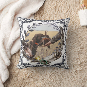 Coussin GSP, partenaire d'un chasseur dans le domaine