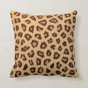 Coussin guépard léopard