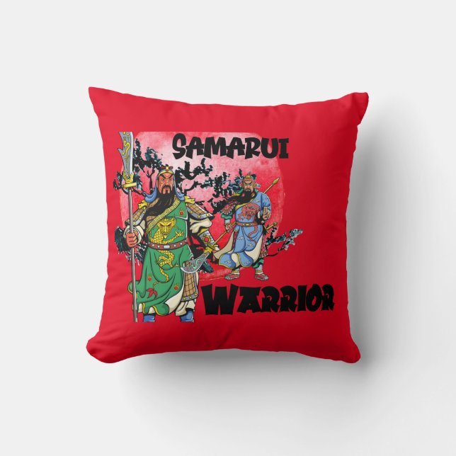 Coussin Guerrier Samaraui (Recto)