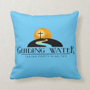 Coussin Guiding Water Conception religieuse