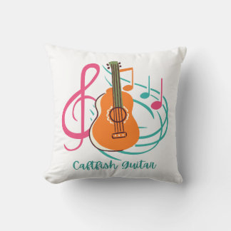 Coussin Guitare musicale