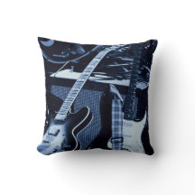 Guitares bleues