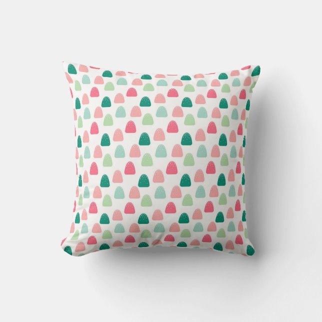 Coussin Gumdrops de bonbons (Recto)