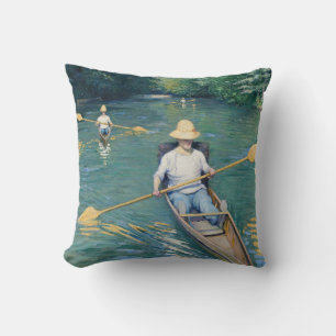Coussin Gustave Caillebotte - Esquisse sur l'Yerres