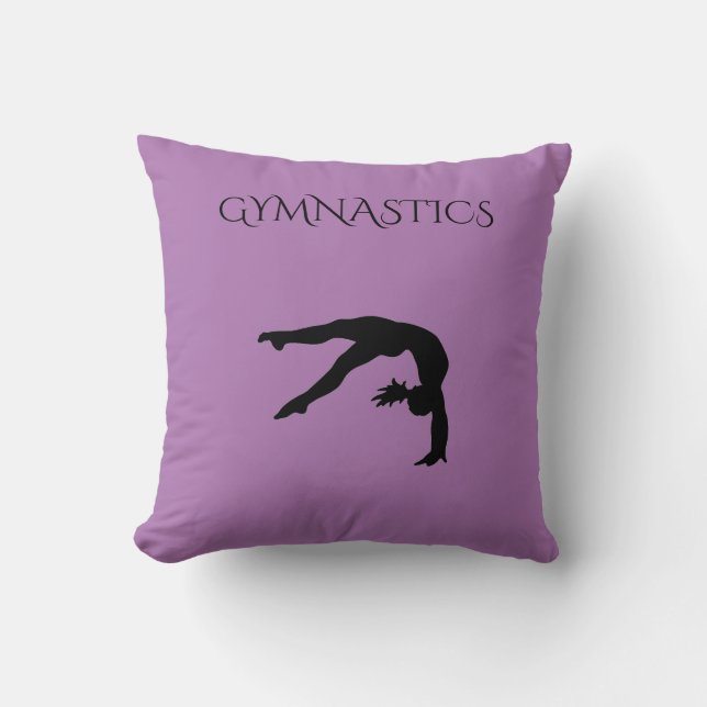 Coussin GYMNASTICS lance l'oreiller. (Recto)