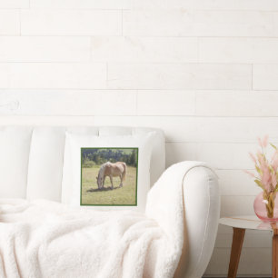 Coussin Haflinger Palomino Pony en été Pony Photo
