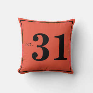 Coussin Halloween amusant et heureux