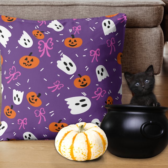 Coussin Halloween effrayant  (Créateur téléchargé)