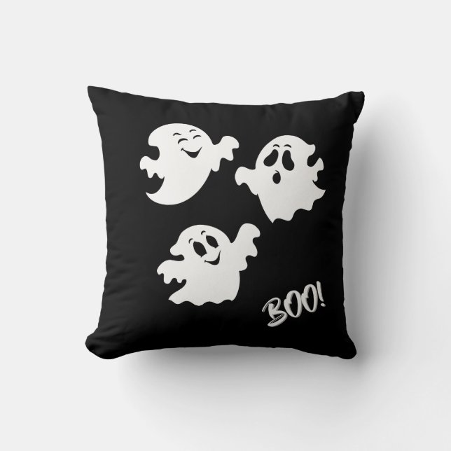 Coussin Halloween Ghost (Recto)