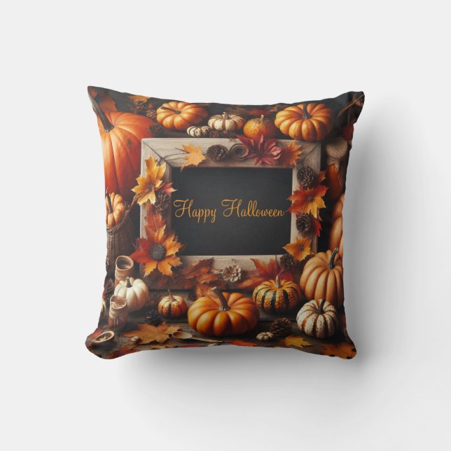 Coussin Halloween Happy Frame  (Recto)