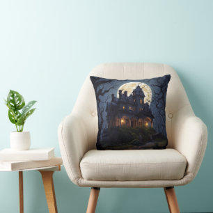 Coussin Halloween Haunted Mansion