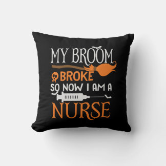 Coussin Halloween I Am A Nurse Birthday