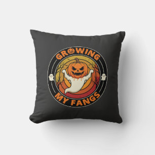 Coussin Halloween Mes Crocs De Fantôme De Citrouille Pouss