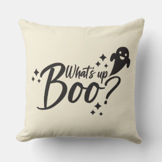 Coussin Halloween Pun - Quoi de neuf ?
