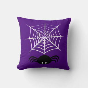 Coussin Halloween Spider Web