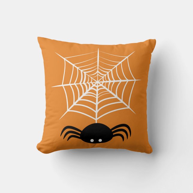 Coussin Halloween Spider Web (Recto)