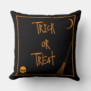 Coussin Halloween Trick ou Treat