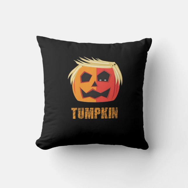 Coussin Halloween Trumpkin (Recto)