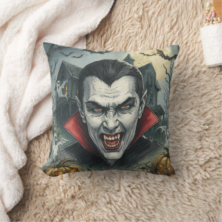 Coussin Halloween, Vampire assoiffé de sang, Effrayant