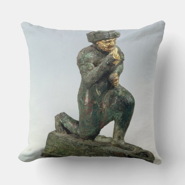 Coussin Hammurabi, roi de Babylone, priant avant un sacre (Recto)