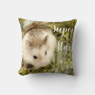 Coussin Hammyville - Hamster Super Star