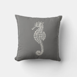 Coussin Hamptons Style Seahorse