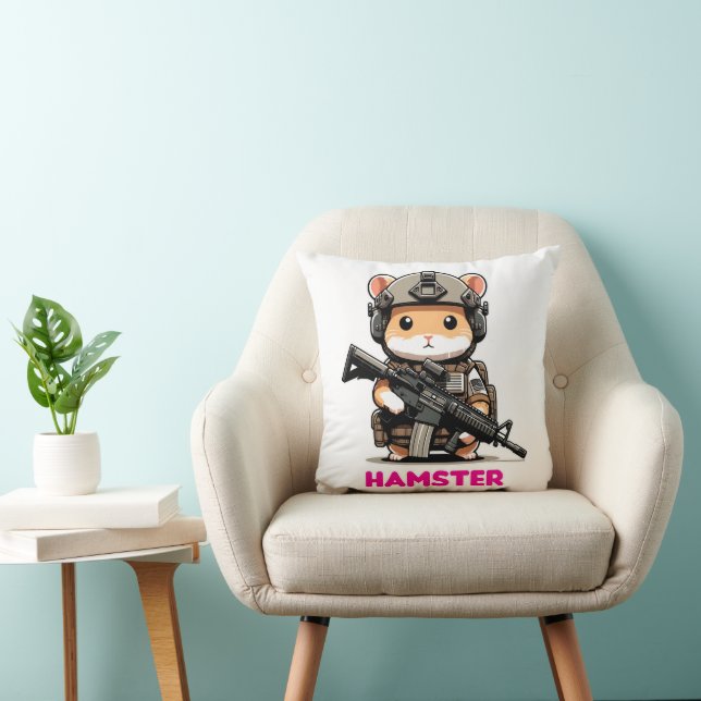 Coussin Hamster tactique (Chaise)