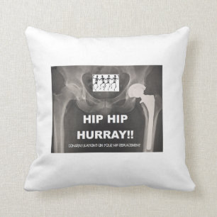 Coussin Hanche de hanche Hurray- Congrats sur le