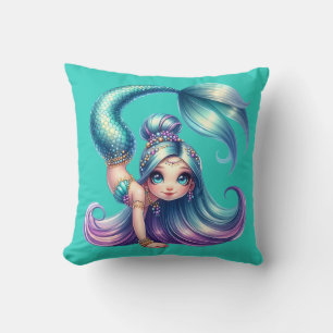 Coussin "Handstand Mermaid Magic"