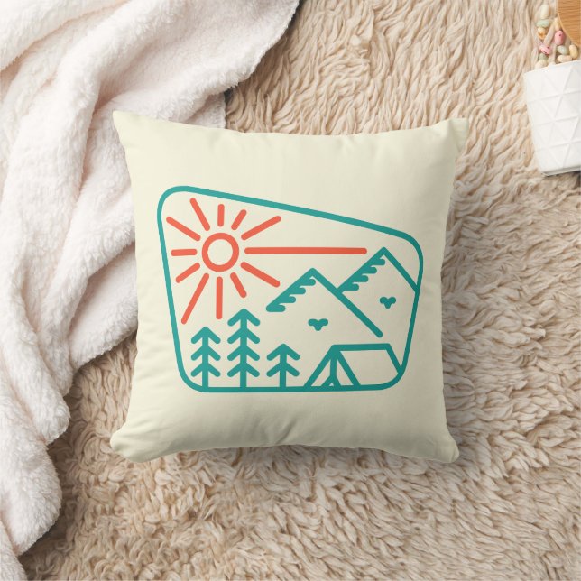 Coussin Happy Camper 2 (Couverture)