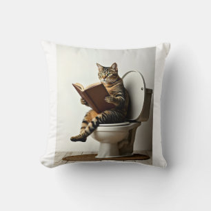 Coussin Happy Cat : Cute Kitten Design pour Amoureux de le