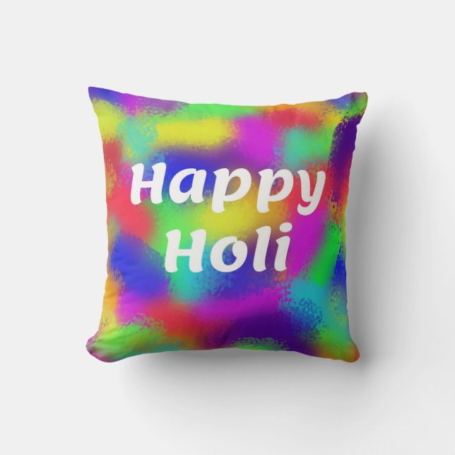 Coussin Happy Holi (Recto)