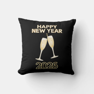 Coussin Happy New Year Celebration Design – Festive Party