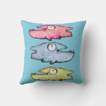 Happy Toothy Poisson coloré